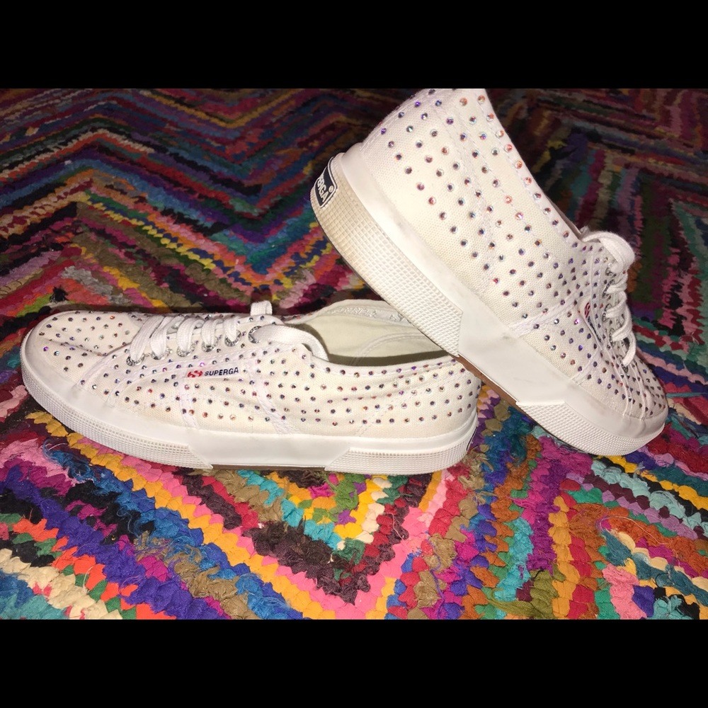 ✨✨Superga studded shoes✨✨ - Picture 1 of 9